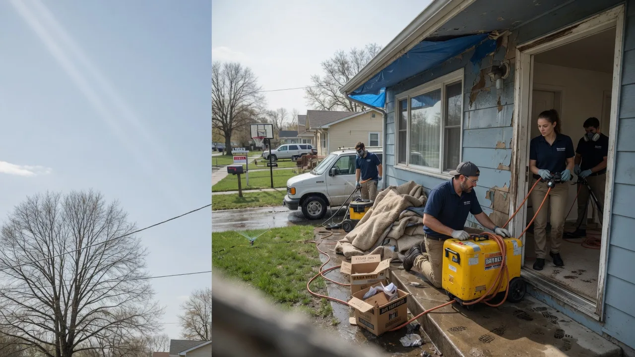 Basement Flood Cleanup in Hillsboro, MD near me